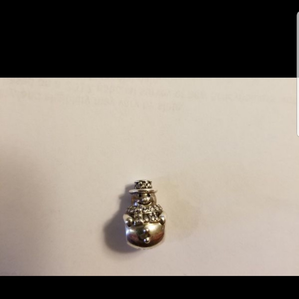Pandora Snowman charm